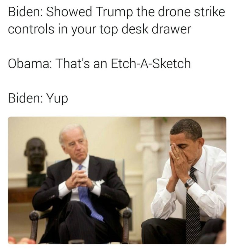 Biden and Obama meme