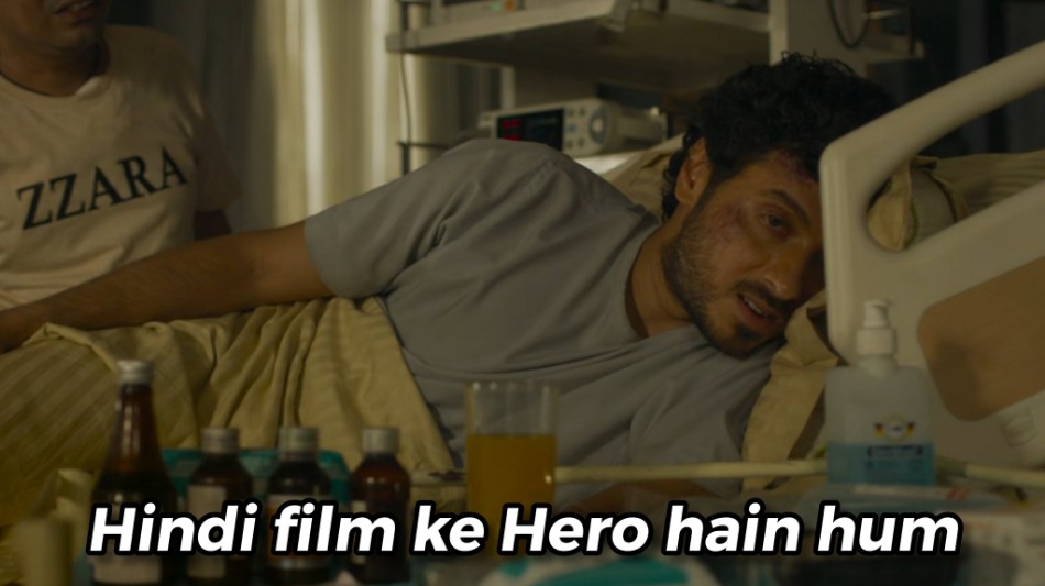 Hindi film ke hero hein hum mirzapur 2 meme template