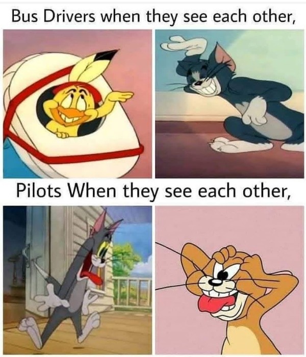 Tom and Jerry scared af meme