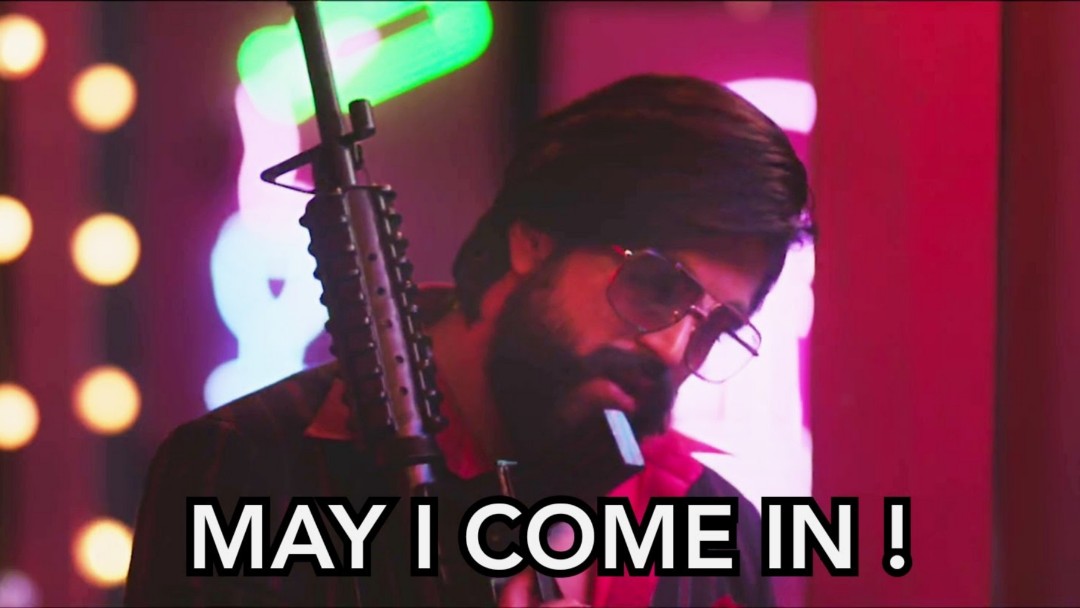 May I come in kgf meme template